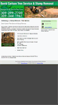 Mobile Screenshot of davidcarlsonstumpremoval.com